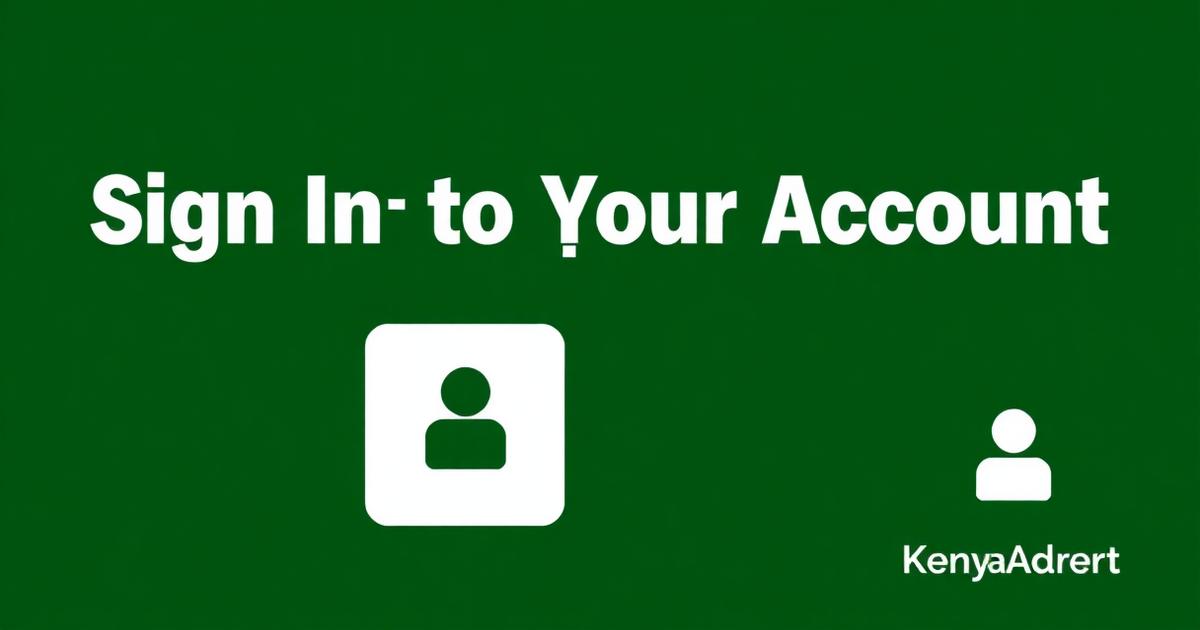 Login | KenyaAdvert